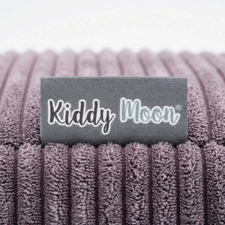 KiddyMoon KTR-700 pufa trampolina sprężyny bonellowe fioletowy