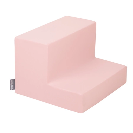 KiddyMoon Piankowy plac zabaw PPZP-OK30D-125 z piłeczkami Zabawka plac zabaw, różowy: pastelowy niebieski-pastelowy żółty-biały-mięta-pudrowy róż