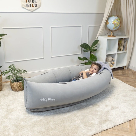 KiddyMoon IP-001 Dmuchana łódka Zabawka sensoryczna, szary