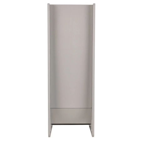 KiddyMoon Krzesełko ślizgawka 2w1 SC-002 Zabawka zjeżdżalnia, szary