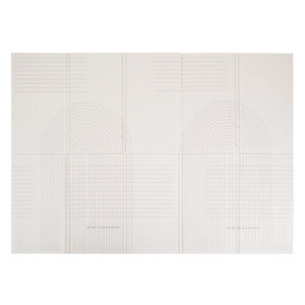 KiddyMoon FM-001 Zabawka mata, stripes