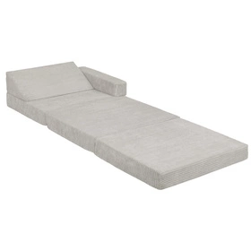 KiddyMoon Fotel KFM-700 Mebel piankowy, szary jasny