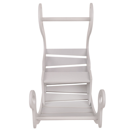 KiddyMoon Bujak dla dzieci WR-001 Zabawka na biegunach, grey