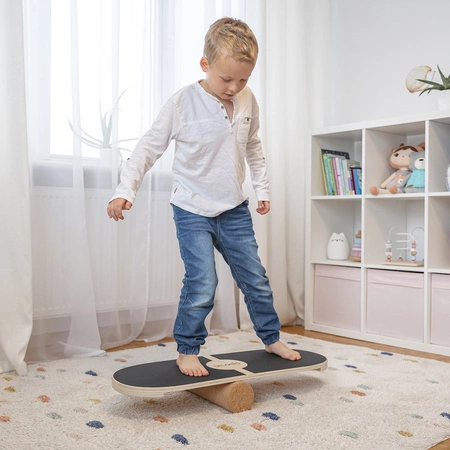 Deska balansująca z wałkiem BB-100X Zabawka sportowa, natural