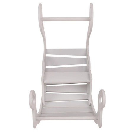 KiddyMoon Bujak dla dzieci WR-001 Zabawka na biegunach, grey