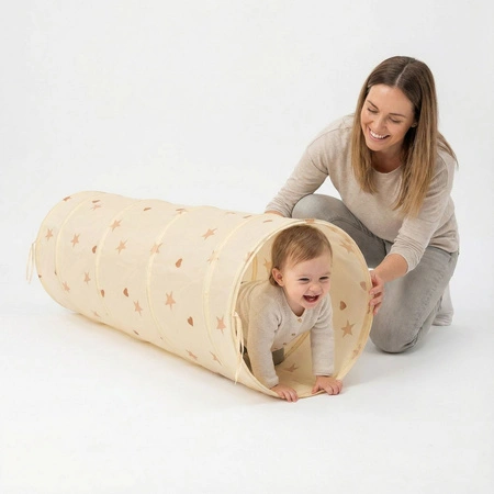 Tunel TT-100X Zabawka tunel, jasny beż