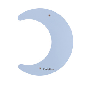 KiddyMoon Relief 3D BR-003 Moon Akcesoria dekoracje, księżyc: niebieski/szary