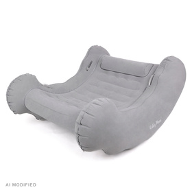 KiddyMoon IR-001 Dmuchany bujak Zabawka sensoryczna, szary