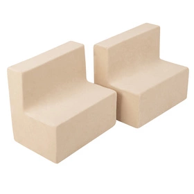 KiddyMoon Piankowy plac zabaw VELVET PPZV-232 Zabawka plac zabaw, beż piasku