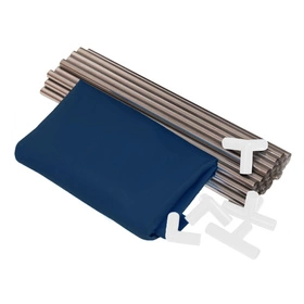  Boisko KK-100X z piłeczkami 6cm Zabawka kojec, niebieski: niebieski-babyblue-perła