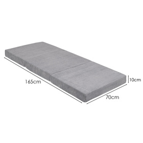 KiddyMoon Materac KMM-1650 Mebel piankowy, ciemnoszary