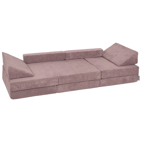 KiddyMoon Kanapa KKM-1400 Mebel piankowy, fioletowy