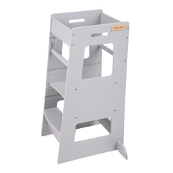 KiddyMoon ST-003 Mebel kitchen helper, szary