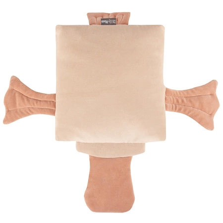 KiddyMoon Kaczka Akcesoria poduszka, beż