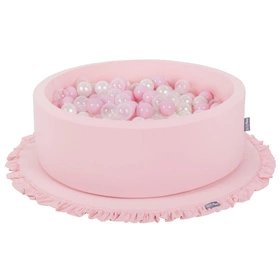 KiddyMoon Mata piankowa do zabawy Zabawka mata, różowy