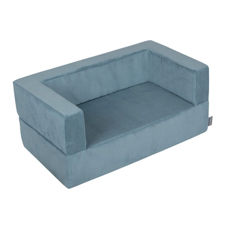 KiddyMoon SBMP-900 Mebel piankowy, niebieski: pastelowy beż-pastelowy niebieski-biały-perła