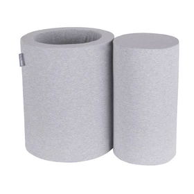 KiddyMoon Piankowy plac zabaw PPZ-242 Zabawka plac zabaw, jasnoszary