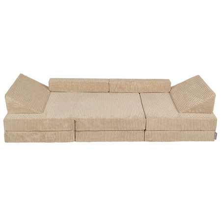 KiddyMoon Kanapa KKM-1400 Mebel piankowy, beżowy