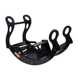KiddyMoon Bujak dla dzieci WR-001 Zabawka na biegunach, black
