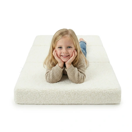 KiddyMoon TEDDY KMM-1650 materac piankowy z pokrowcem