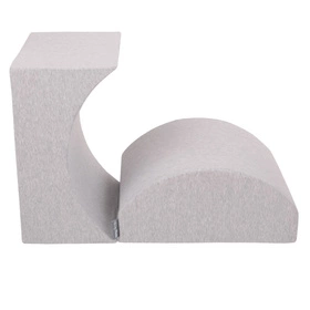 KiddyMoon Piankowy plac zabaw PPZ-222 Zabawka plac zabaw, jasnoszary