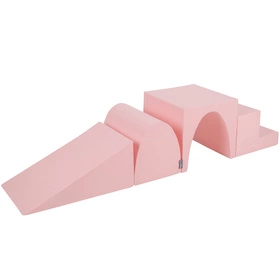 KiddyMoon Piankowy plac zabaw PPZ-244 Zabawka plac zabaw, różowy