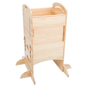 KiddyMoon ST-002 Mebel kitchen helper, natural