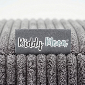 KiddyMoon KFT 700 fotel piankowy z trampoliną ciemnoszary