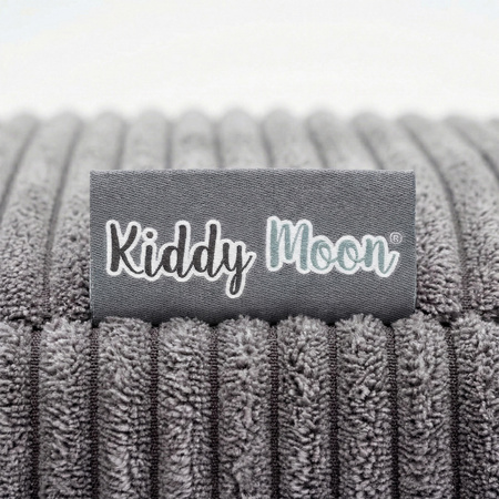 KiddyMoon KTR-700 pufa trampolina sprężyny bonellowe ciemnoszary