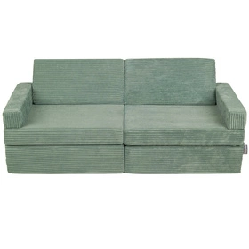 KiddyMoon Kanapa KKM-1400 Mebel piankowy, zielony