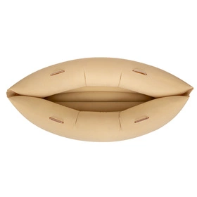 KiddyMoon IP-001 Dmuchana łódka Zabawka sensoryczna, beżowy