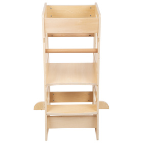 KiddyMoon ST-003 Mebel kitchen helper, natural new