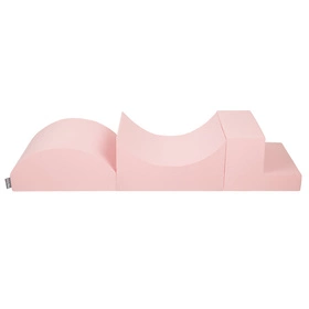 KiddyMoon Piankowy plac zabaw PPZ-223 Zabawka plac zabaw, różowy