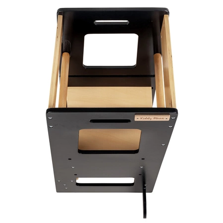 KiddyMoon ST-003 Mebel kitchen helper, black/natural