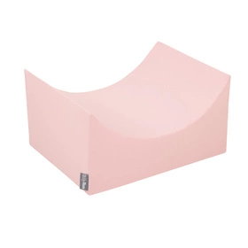 KiddyMoon Piankowy plac zabaw PPZP-OK30D-114 z piłeczkami Zabawka plac zabaw, różowy: pudrowy róż-ciemny róż-babyblue-mięta