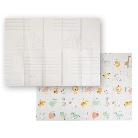 KiddyMoon FM-001 Zabawka mata, stripes