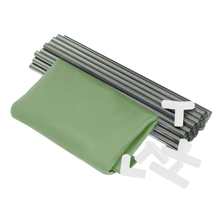 Boisko KK-100X z piłeczkami 6cm Zabawka kojec, zielony: turkus-niebieski-żółty-transparent