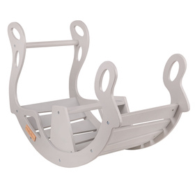 KiddyMoon Bujak dla dzieci WR-001 Zabawka na biegunach, grey