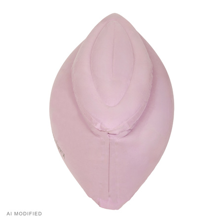 KiddyMoon IP-001 Dmuchana łódka Zabawka sensoryczna, różowy