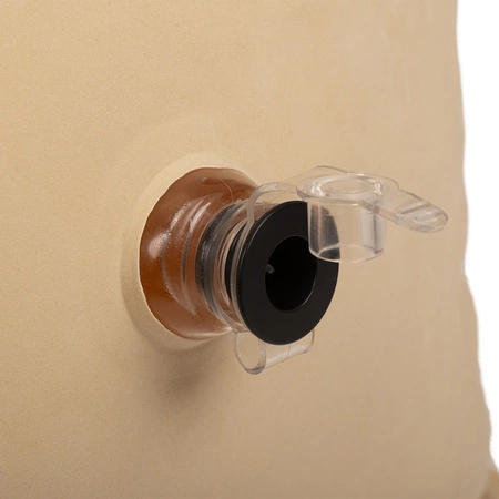 KiddyMoon IP-001 Dmuchana łódka Zabawka sensoryczna, beżowy