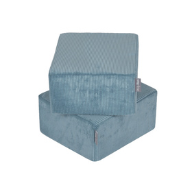KiddyMoon SBM-2P-330 Mebel piankowy, niebieski