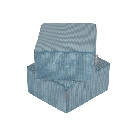 KiddyMoon SBM-2P-330 Mebel piankowy, niebieski