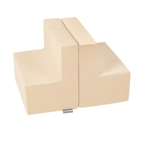 KiddyMoon Piankowy plac zabaw VELVET PPZV-232 Zabawka plac zabaw, beż piasku