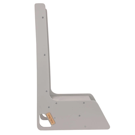 KiddyMoon Krzesełko ślizgawka 2w1 SC-002 Zabawka zjeżdżalnia, szary