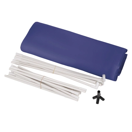 Namiot tipi NT-200X z piłeczkami 6cm Zabawka namiot dla dzieci, multikolor: biały-żółty-pomarańcz-babyblue-turkus