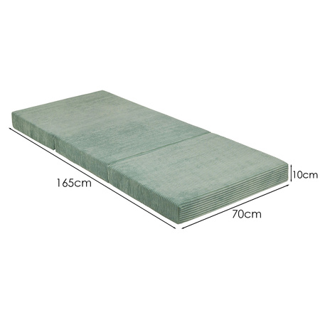 KiddyMoon Materac KMM-1650 Mebel piankowy, zielony