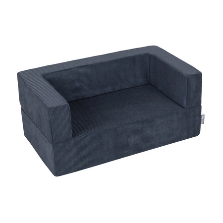 KiddyMoon SBMP-900 Mebel piankowy, granatowy: pastelowy niebieski-pastelowy żółty-szary