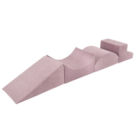 KiddyMoon Piankowy plac zabaw STRIPES PPZVS-214 Zabawka plac zabaw, fioletowy