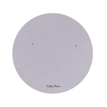 KiddyMoon Relief 3D BR-004 FullMoon Akcesoria dekoracje, księżyc: szary