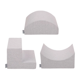 KiddyMoon Piankowy plac zabaw PPZ-223 Zabawka plac zabaw, jasnoszary